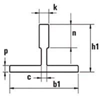 Dimension: 70x70x9x5000 mm - Vemaslift